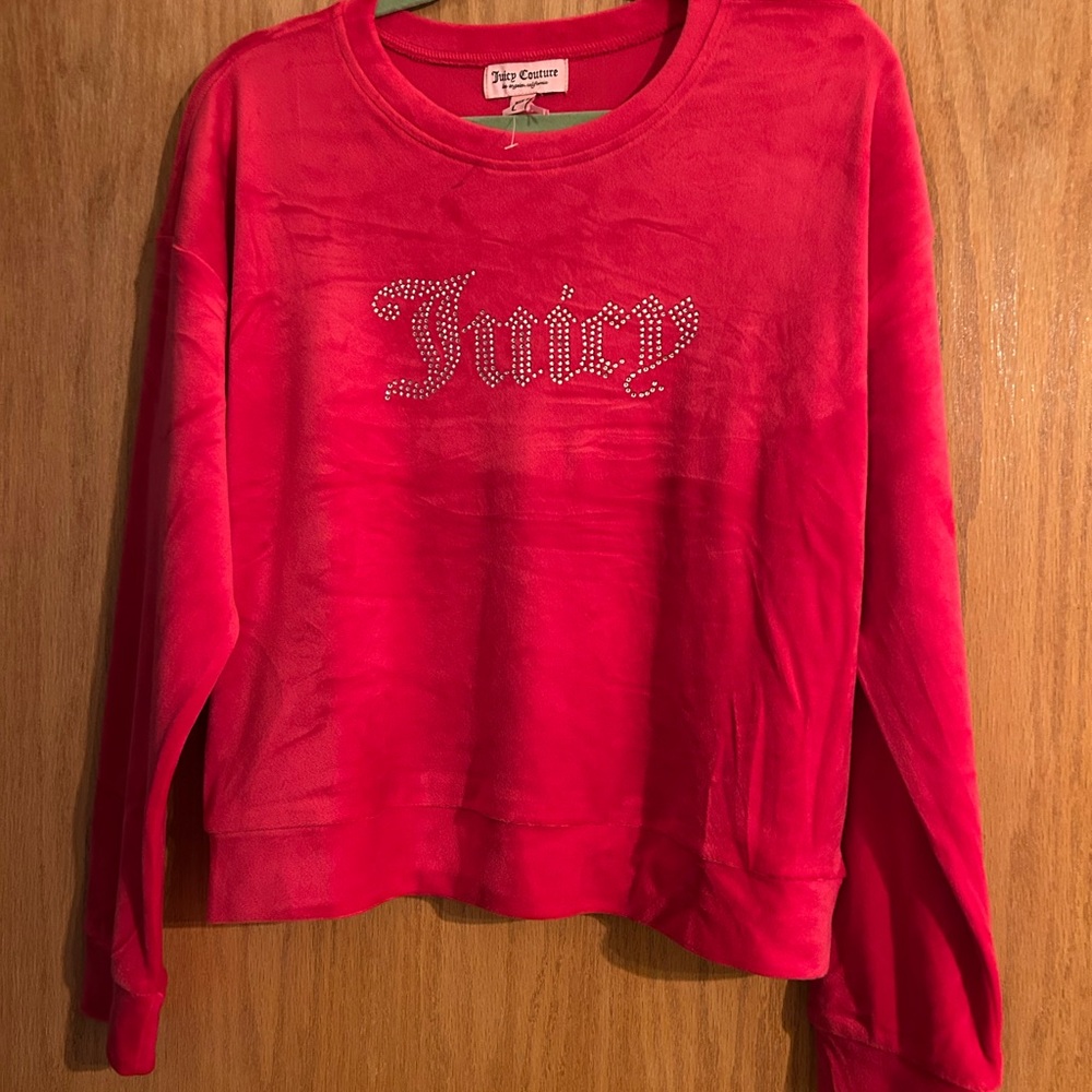 Juicy Couture Women's Red Sweatshirt
